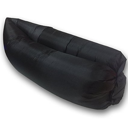 TOLOCO Inflatable Lounger Outdoor Air Sofa Indoor Inflatable Chair with Carry Bag Nylon Fabric