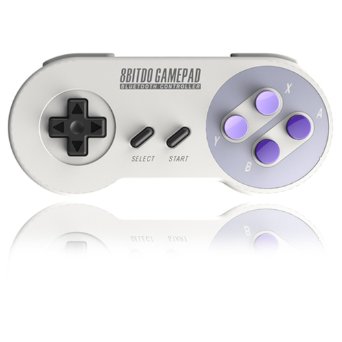 8bitdo SNES30 PRO Wireless Bluetooth Controller Dual Classic Joystick for IOS / Android Gamepad - PC Mac Linux