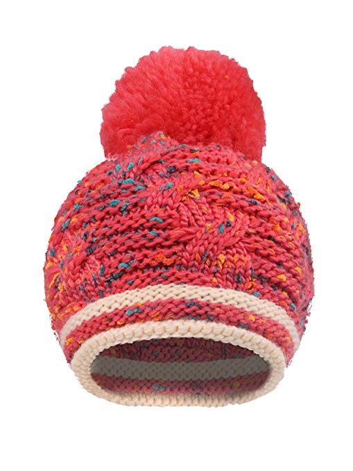 Arctic Paw Boys/Girls Kids Knit Beanie w/Pompom Toddlers Children Winter Hat Cap