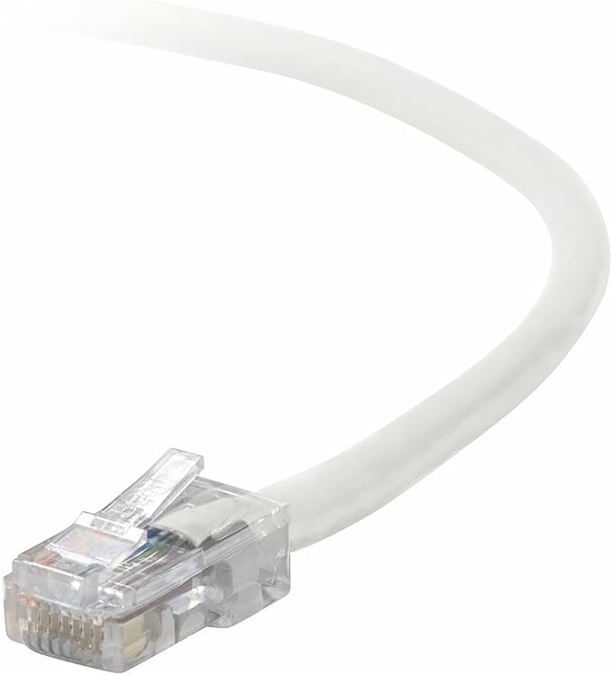 Belkin Ethernet 10Base-T Cable - 1 ft (A3L791-01-WHT-S)