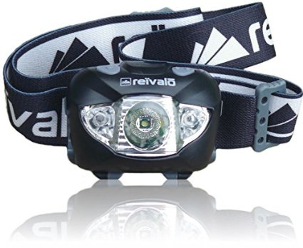 Headlamp of All Headlamps - Perfect Light for Running, Biking, Climbing, Hiking, Reading, or Hands-Free Tactical Flashlight - Super Bright and Tough Waterproof LED Headlamp - Enhance Your Lighting Experience with The Reivalo Explorer Now