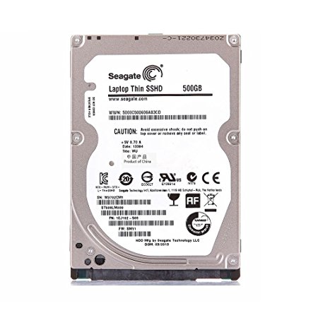 SEAGATE ST500LM000 SSHD 500GB 5400RPM 64MB SATA 6.0Gb/s 2.5 Solid State Hybrid Drive