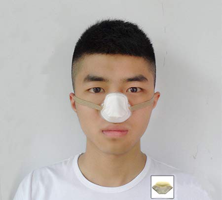 VIVISKY PM2.5 Nasal Mask Masks,Professional PM2.5 Activated Carbon Mask Personalized Nasal Mask Breathable-23 pieces Ordinary filter cotton