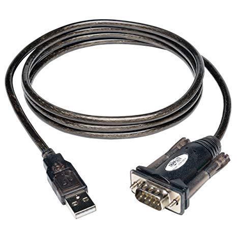 Tripp Lite 5ft USB to Serial Adapter Cable (USB-A to DB9 M/M)(U209-000-R)