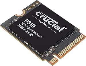 Crucial New 2024 P310 2TB PCIe Gen4 2230 NVMe M.2 SSD - Up to 7,100 MB/s - Uplevel Your Console - Internal Solid State Drive (PC) - CT2000P310SSD2​​