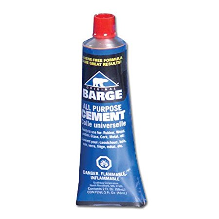 Barge All-Purpose TF Cement Rubber, leather, Wood, Glass, Metal Glue 2 oz