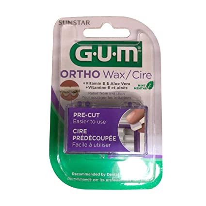 GUM Orthodontic Wax Mint [724] 1 Each (Pack of 11)