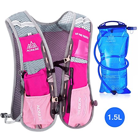 Premium Reflective Vest Give Sport Water Bottle as Gift for Running Cycling Clothes for Women Men Safety Gear with Pocket 3M Scotchlite with Reflective High Visibility