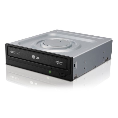 LG Electronics 24X SATA Super-Multi DVD Internal Rewriter with M-Disc Support - Black GH24NS95R