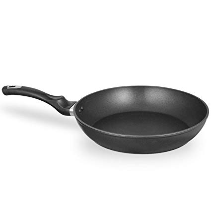 Chef's Star Frying Pan Non stick Ceramic Coated - Induction Ready Non-Stick Deep Frying Pan - Premium 12” Frying Pan - Dishwasher & Oven Safe - Black …