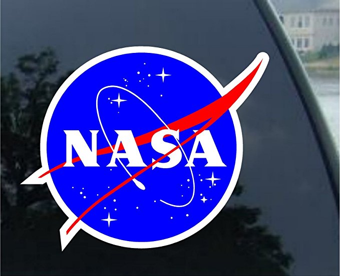 Nasa Seal USA Space Cosmos Logo Vinyl Sticker 2"