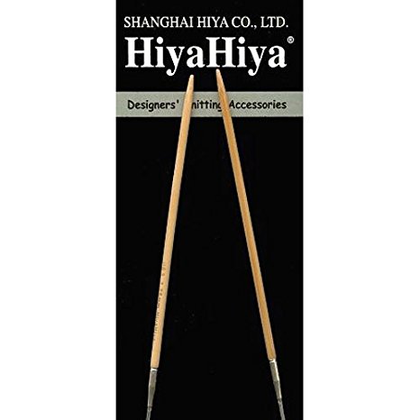 HiyaHiya Circular 60-inch (150cm) Bamboo Knitting Needle; Size US 8 (5mm) HIBCIR60-8