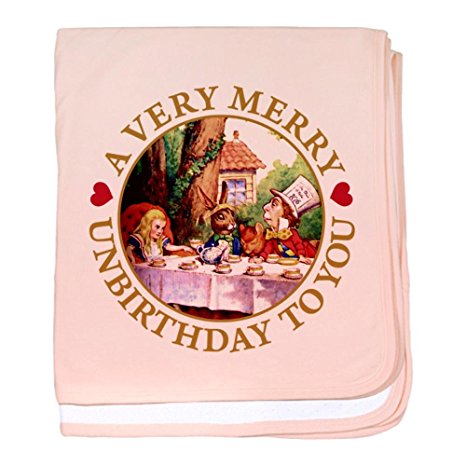 CafePress A VERY MERRY UNBIRTHDAY baby blanket - Standard [Baby Product] ...
