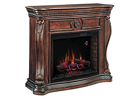 Lexington Infrared Electric Fireplace Mantel in Cherry - 33WM881-C232