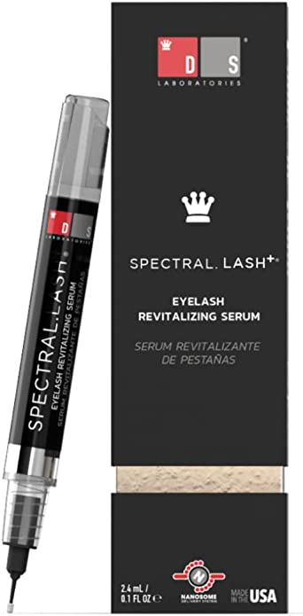 DS Laboratories Spectral.LASH Eyelash Growth Serum - Eyelash Growth Serum, Lash Serum, Enhancer Growth Serum, Promotes the Appearance of Longer, Thicker Eyelashes, Paraben Free, Cruelty Free