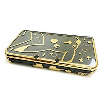 HORI Pikachu Premium Gold Protector for New Nintendo 3DS XL Officially Licensed by Nintendo and Pokemon