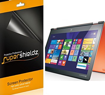 [3-Pack] Supershieldz- High Definition Clear Screen Protector For Lenovo Yoga 2 11.6"   Lifetime Replacements Warranty [3-PACK] - Retail Packaging