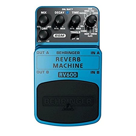 Behringer RV600 Reverb Machine Ultimate Reverb Modeling Effects Pedal