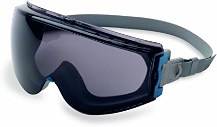 Honeywell Home Uvex Stealth Safety Goggles with Gray Uvextreme Anti-Fog Lens, Teal & Gray Body & Neoprene Headband (S39611C)