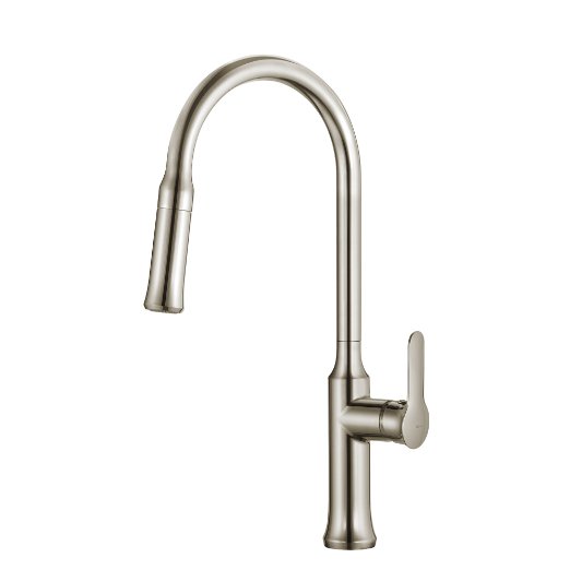 Kraus KPF-1630SS Nola Single Lever Pull-down Kitchen Faucet Stainless Steel Finish