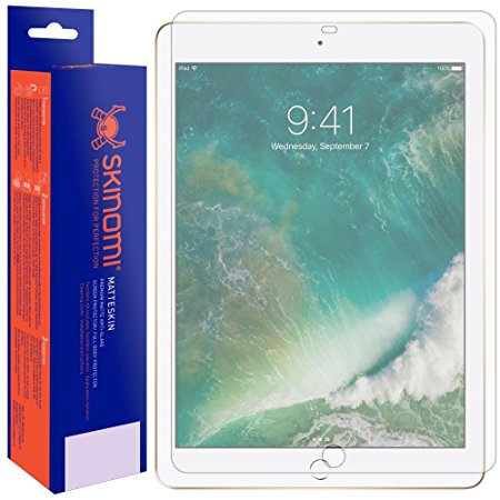 Apple iPad Screen Protector (2017 Version,iPad Pro 9.7,Air 2,Air), Skinomi MatteSkin Full Coverage Screen Protector for Apple iPad Anti-Glare and Bubble-Free Shield