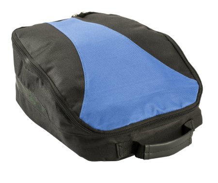 Izzo Golf #90592 Shoe Bag, Blue/Black