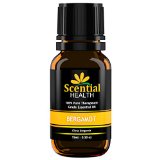 Bergamot Essential Oil By Scential Health 15ml 5oz 100 Certified Pure Therapeutic Grade Essential Oil With No Fillers Bases or Additives AND ZERO Carrier Oils