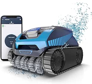 Polaris Freedom Cordless Robotic Pool Cleaner, Cable-Free for All In-Ground Pools up to 50ft, Four Cleaning Modes & Intelligent Cleaning Technology