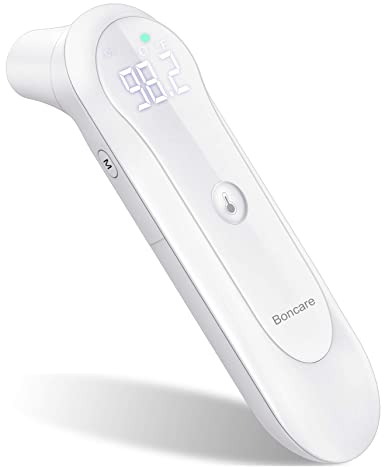 Thermometer for Adults Forehead, Infrared Ear Thermometer for Baby and Kids Touchless