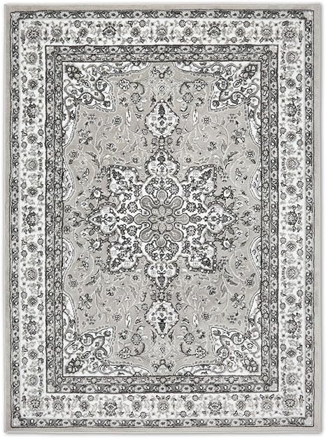 Home Dynamix Tremont Lane Persia Traditional Area Rug, Oriental Gray/Ivory 7'10"x10'2"