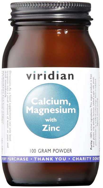 Viridian Calcium Magnesium Zinc Powder 100g