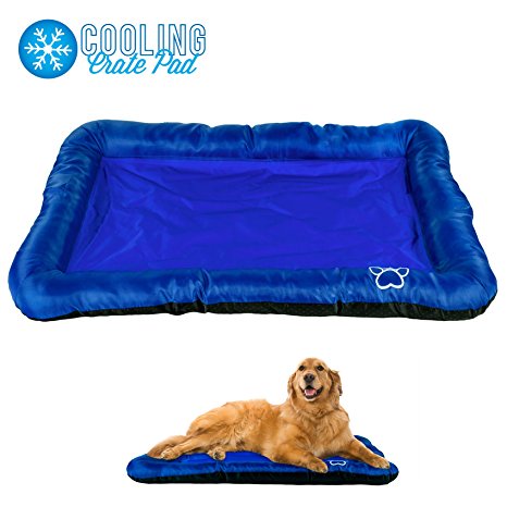 Pet Dog Self Cooling Crate Kennel Cage Cushion Pad Gel Bed Mat