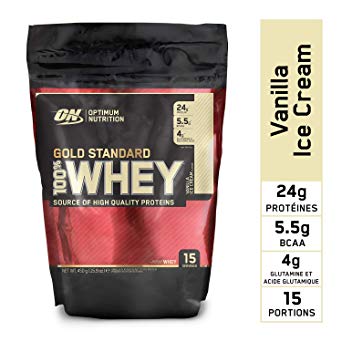 Optimum Nutrition 100 Whey Gold Standard Vanilla Ice Cream