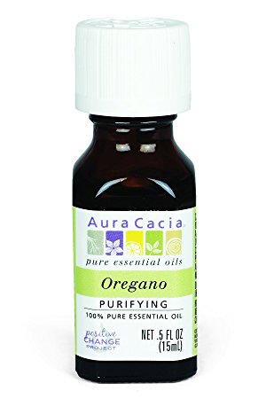 Aura Cacia Oregano Essential Oil, 0.5 Fluid Ounce