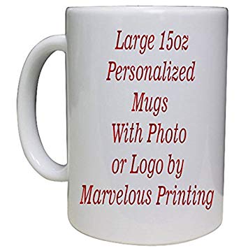 Personalized Photo Coffee Mug 15oz White