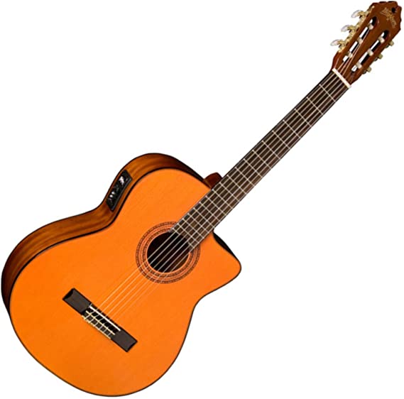 Washburn Classical Series C5CE Classical Acoustic Electric Guitar, Natural
