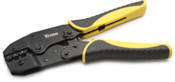 Titan 11477 Ratcheting Wire Terminal Crimper