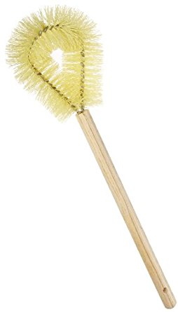 Rubbermaid Commercial FG630100YEL Toilet Bowl Brush with Hardwood Handle