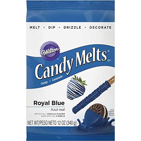 Wilton 1911-4320 Candy Melts, 12-Ounce, Royal Blue