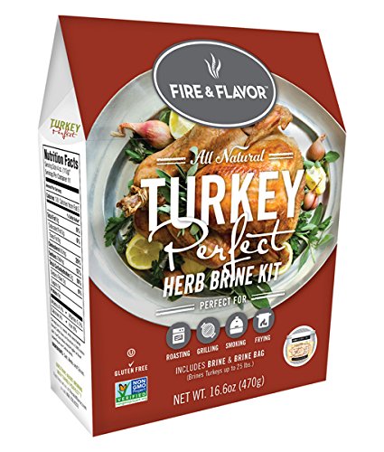 Fire & Flavor Turkey Perfect Herb Brining Kit 16.6 oz (470g)