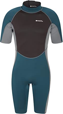 Mountain Warehouse Mens Shorty Wetsuit – Neoprene 2.5mm Swim Suit