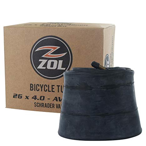 Zol Multipack Fat Tire Bike Bicycle Inner Tube 26quot x 40 SCHRADER VALVE 48mm