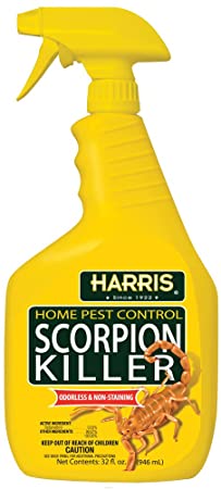 Harris Scorpion Killer, Liquid Spray with Odorless and Non-Staining Formula (32oz)