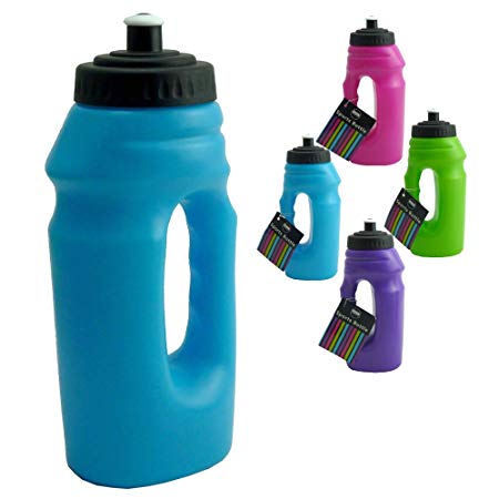 New Plastic Sports And GYM Water Bottle With Handle for easy use on the go - It holds 700 ml Fluid