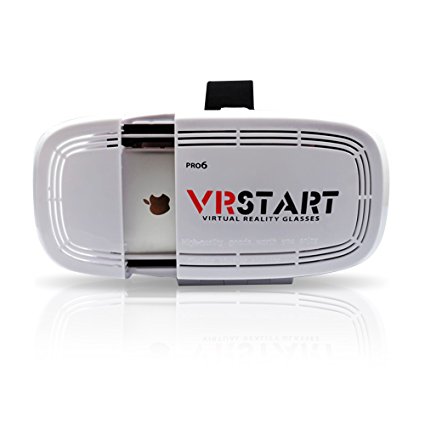 First-rate Highly Immersive High-Def 65mm TV Lens Virtual Reality Headset 3D Glasses VR Box for 3.5”-6.5” iOS & Android Smartphones