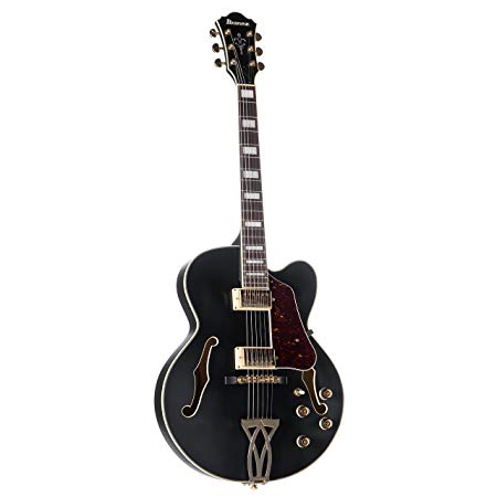 Ibanez Artcore Series AF75G Hollowbody Electric Guitar Flat Black