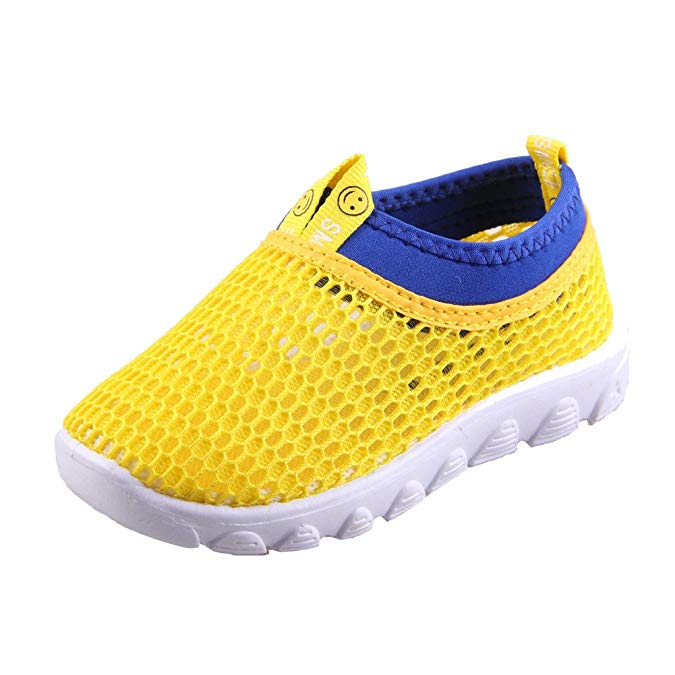 CIOR Kids Aqua Shoes Breathable Slip-on Sneakers for Running Pool Beach Toddler