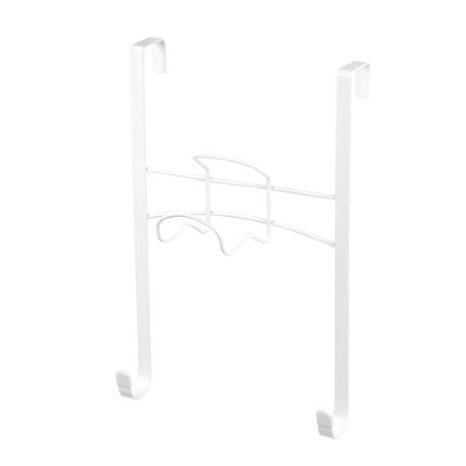 Spectrum Diversified 36400 Over the Door Iron and Ironing Board Holder, White