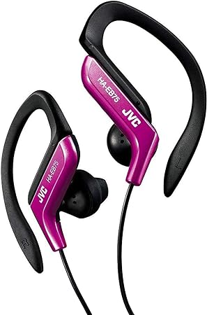 JVC HAEB75P Sports Clip Headphone, Pink