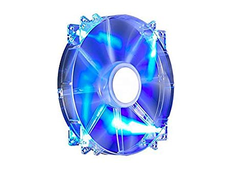 Cooler Master MegaFlow 200 - Sleeve Bearing 200mm Blue LED Silent Fan for Computer Cases